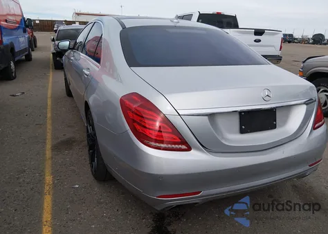 2015 Mercedes-Benz S 550 4Matic из США, поврежденный, VIN WDDUG8FB1FA184877